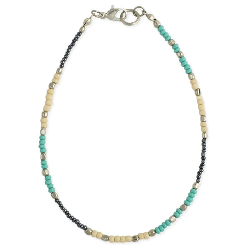 Turquoise Bead Anklet
