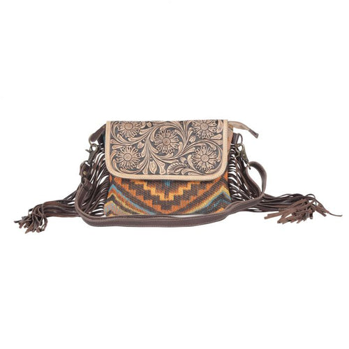 Harley-Quinn Hand-Tooled Bag