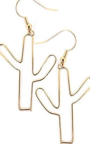 Cactus Wire Earrings