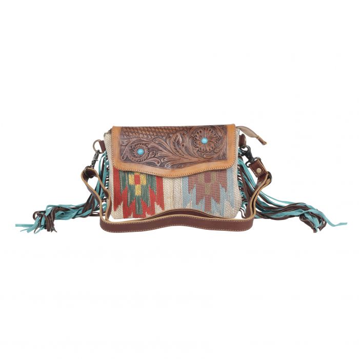 Lilo Hand-Tooled Mini Bag