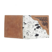 Men’s Cowhide Imprint Bifold Wallet