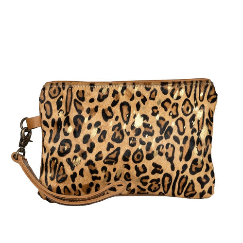 Lenovia Cowhide Glimmer Pouch Pouch