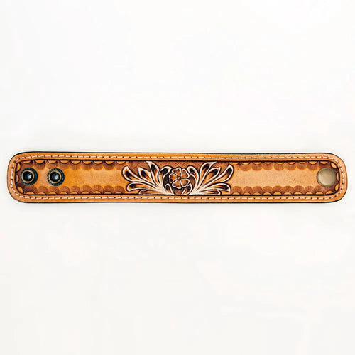 Tooled Leather Cuff