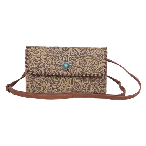 Cocoa Strapped Wallet