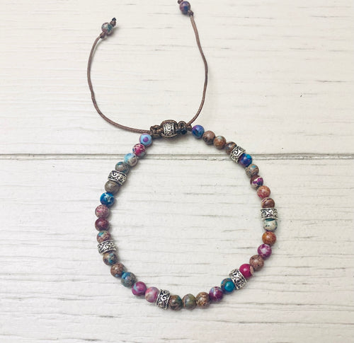 Slide Up Jasper Bracelet