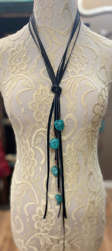 Lasso Leather Necklace