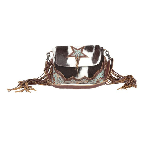 Twinkles Fringe Cowhide Bag
