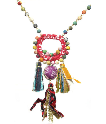 Honest Bead Kantha Necklaces