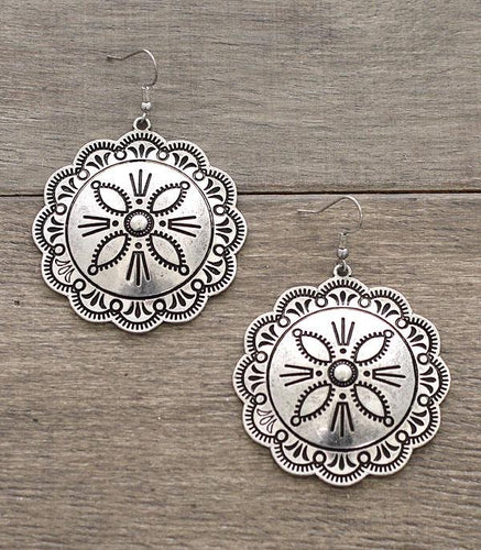 Concho Earrings
