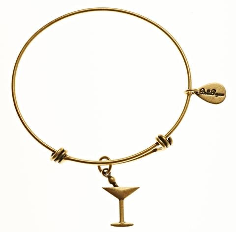 Stackable Charm Bangle - Martini 🍸