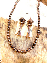 Copper Bead Necklace