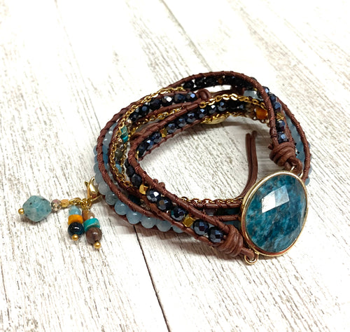 Seaside Multi-Wrap Bracelet