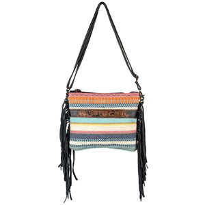 Linear Mini Fringe Bag